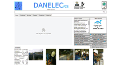 Desktop Screenshot of danelecfze.com