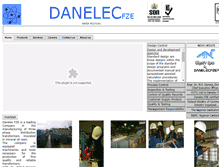 Tablet Screenshot of danelecfze.com